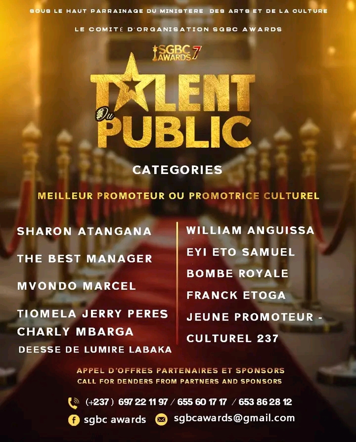 MEILLEUR PROMOTEUR CULTUREL 